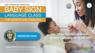 Baby Sign Language Class for Infants & Toddlers (Mar 30)